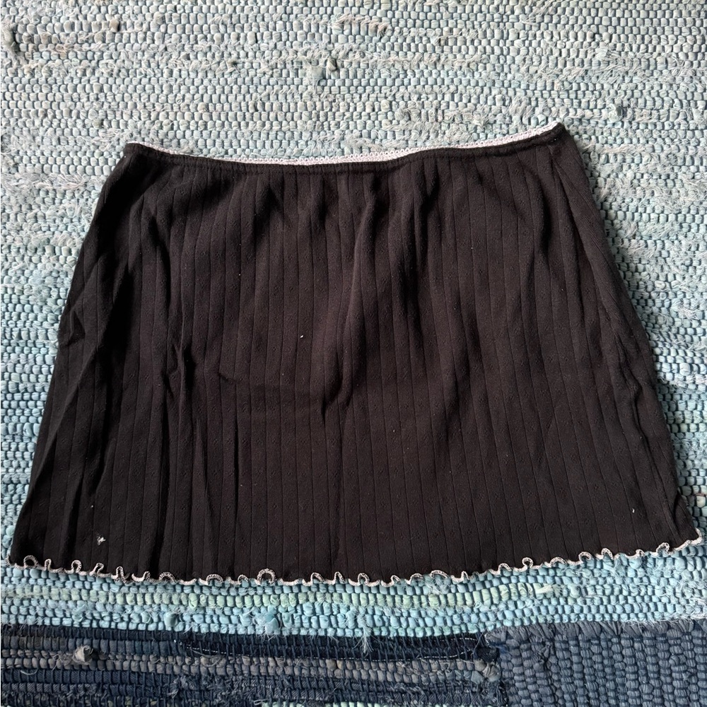 Urban Outfitters Women's Black Skirt Medium